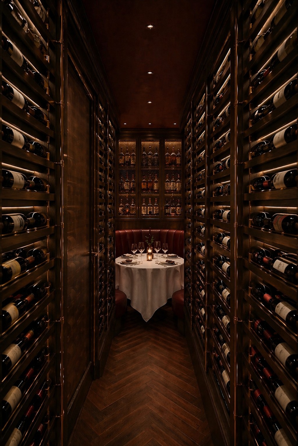 Hide & Seek — The Wine Vault, private cellar dining